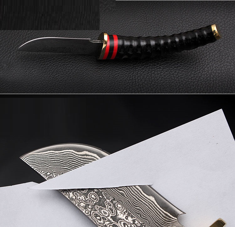 Unlock Your Outdoor Adventures with the Hand Forged Damascus Fixed Blade Hunting Knife